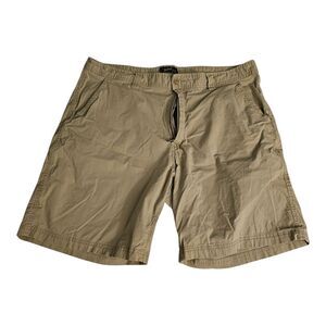 Woolrich Shorts Men's Size 36 Khaki Tan Pocket Outdoor